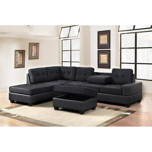 Happy Homes Heights Fabric 2 pc Sectional PU9Heights IMAGE 1