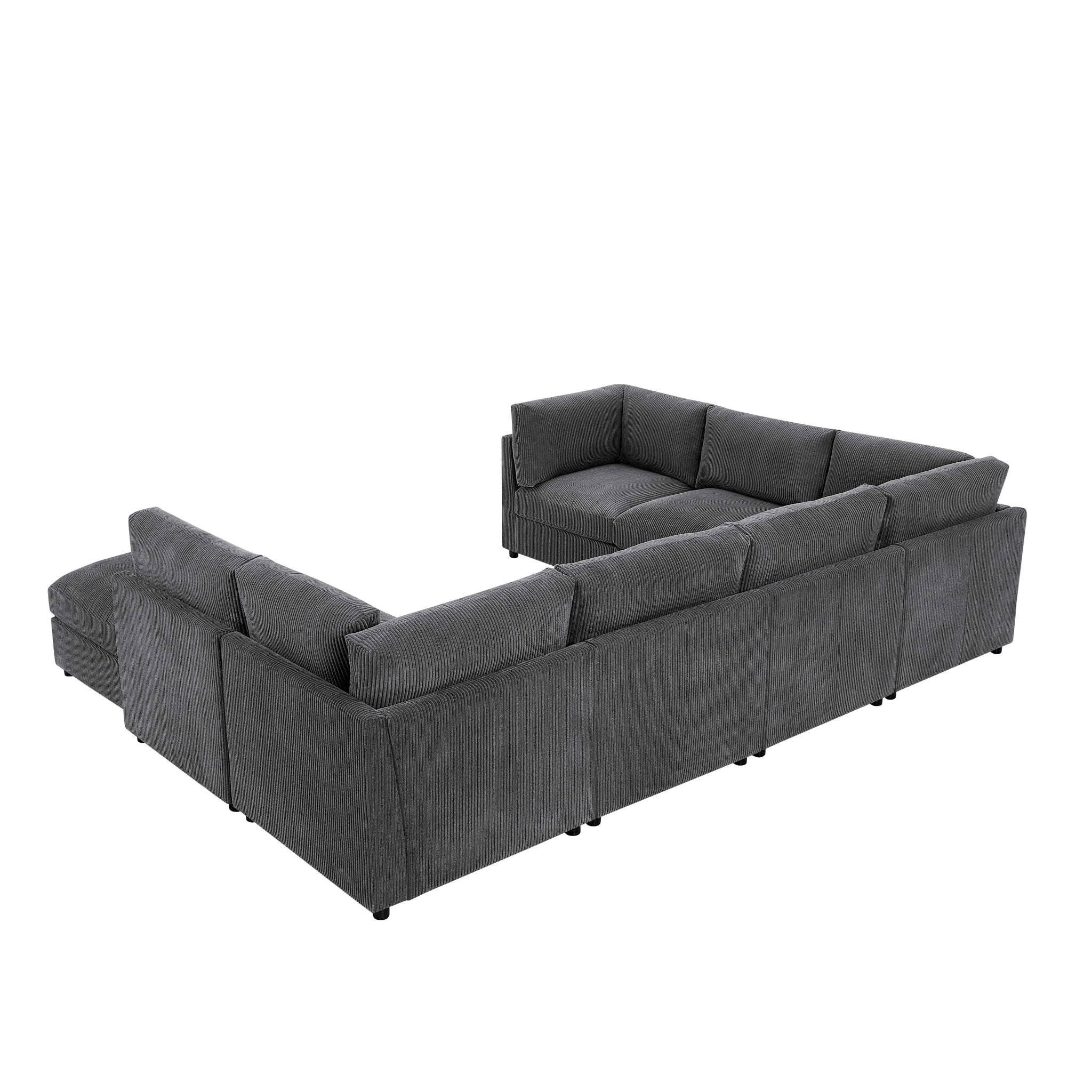 Modern Reversible Modular Sectional