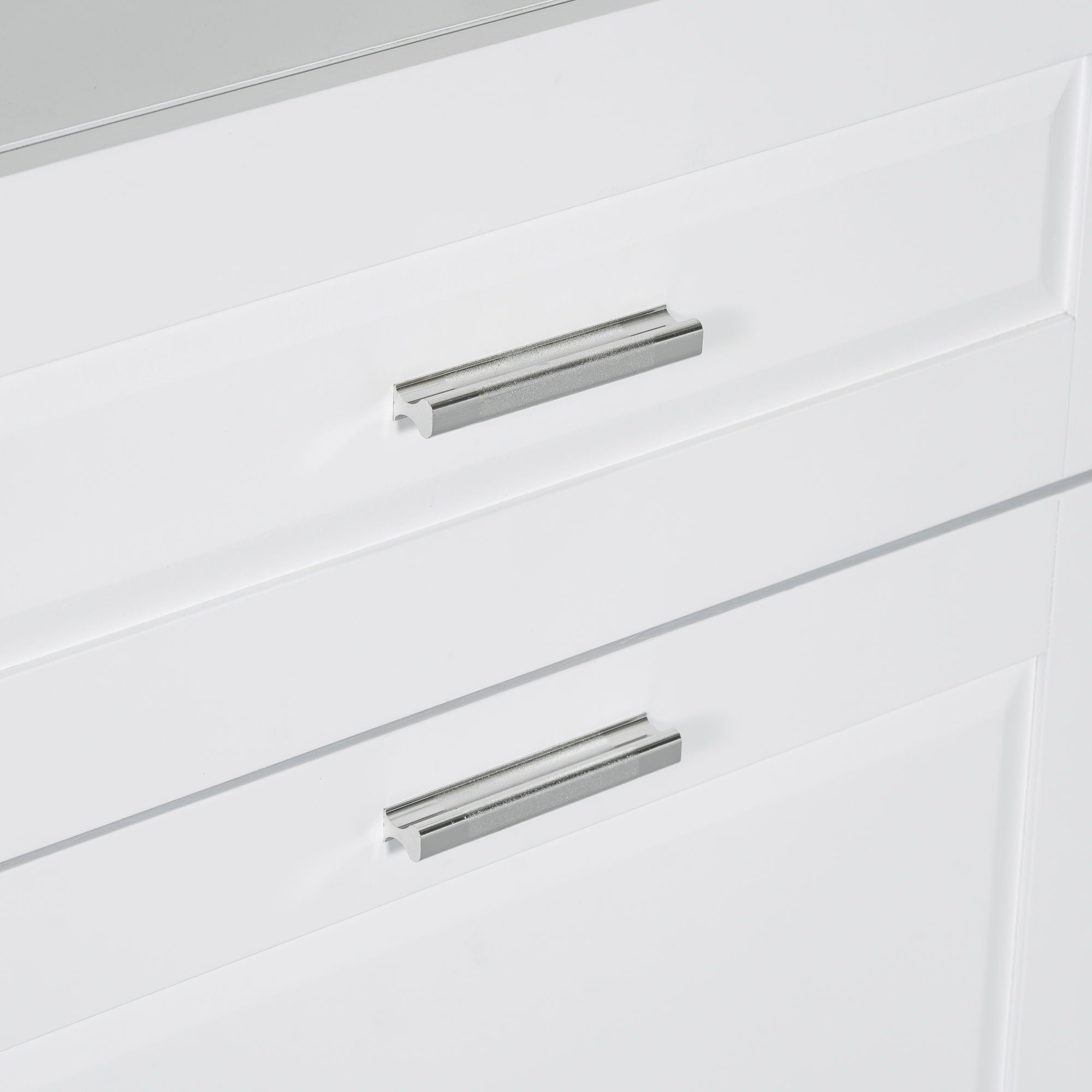 Tall Bathroom Cabinet With Tilt-Out Laundry Basket And Upper Storage