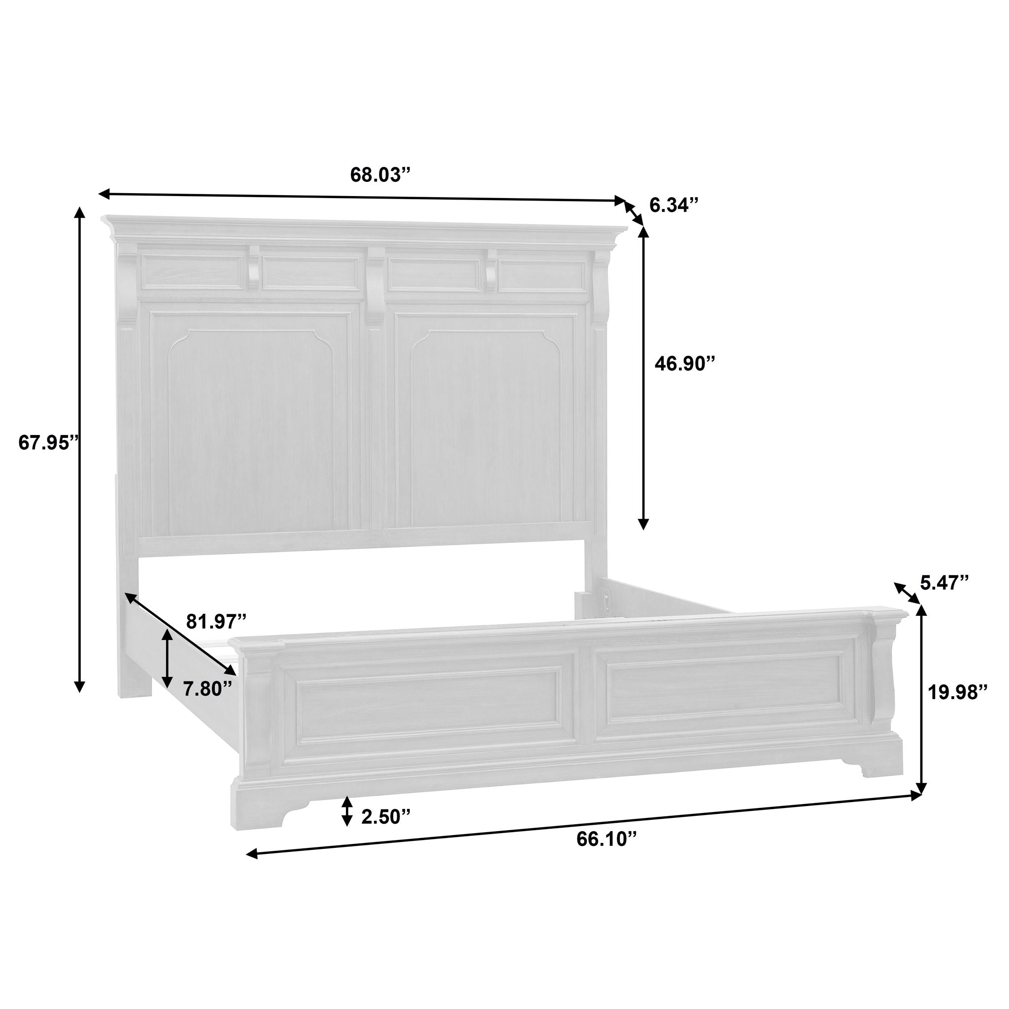 Hickory Creek - Panel Bed