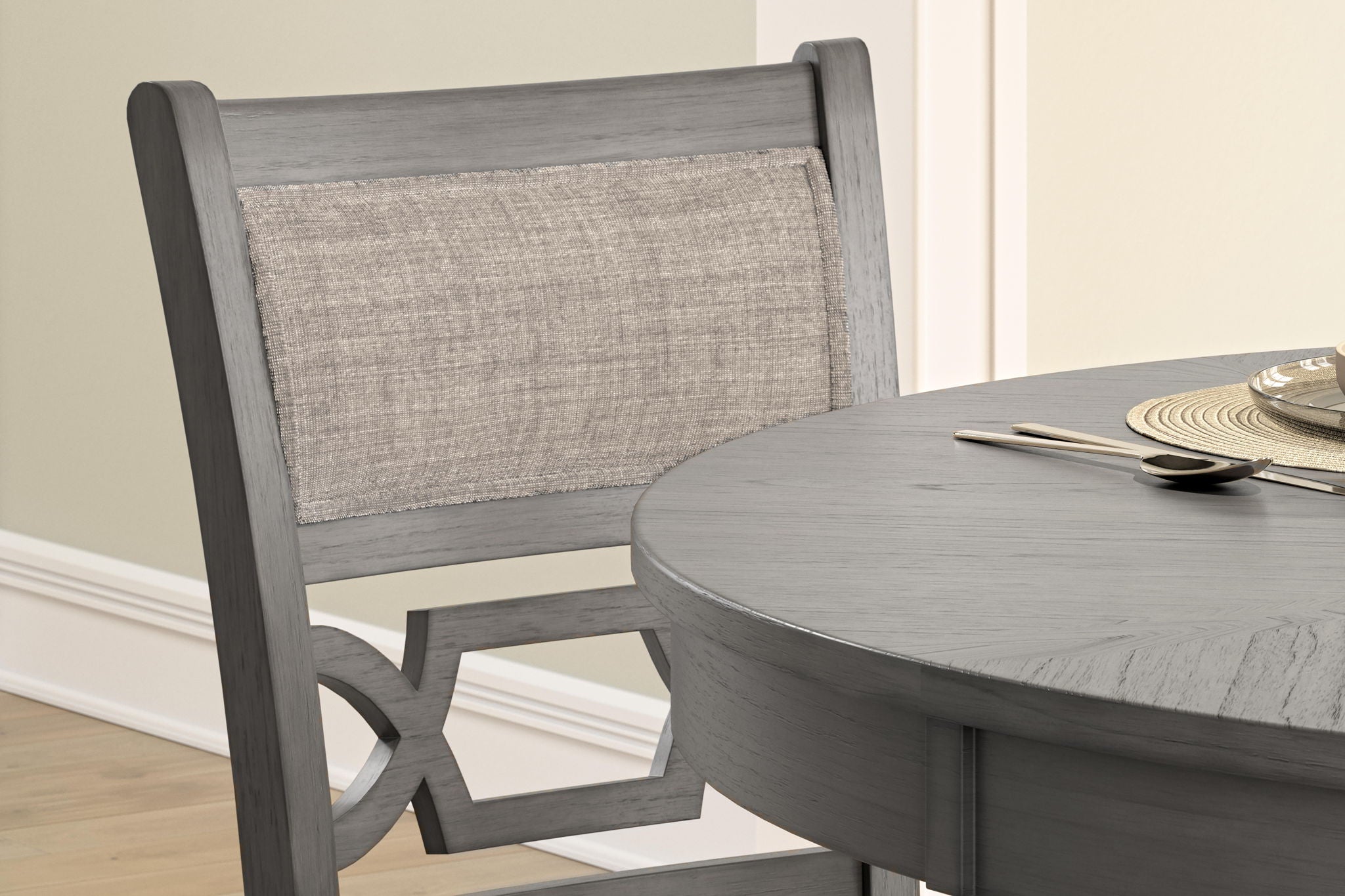 Wrenning - Drm Counter Table Set (Set of 5) - Gray