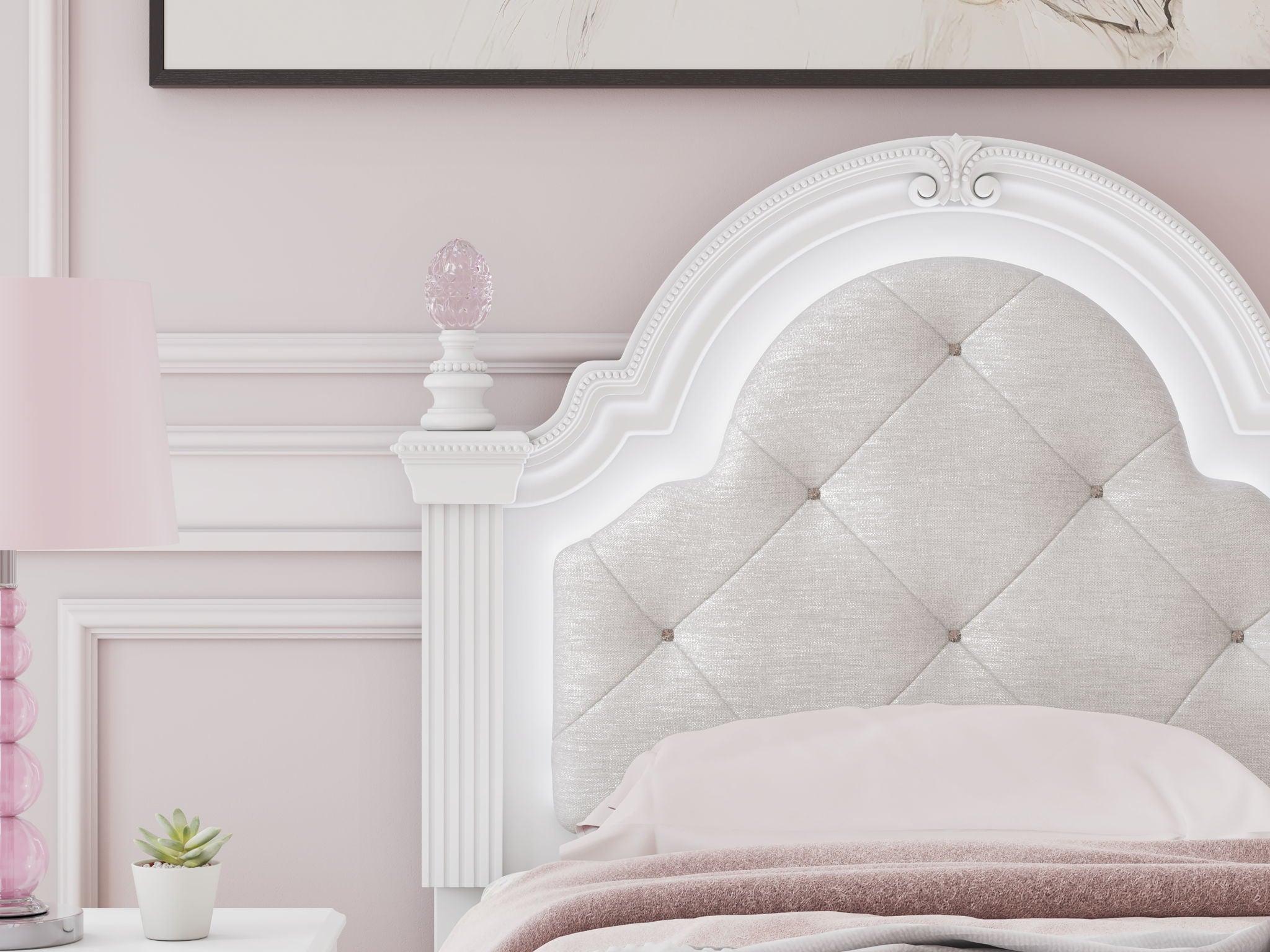 Kozlani - Upholstered Panel Bed
