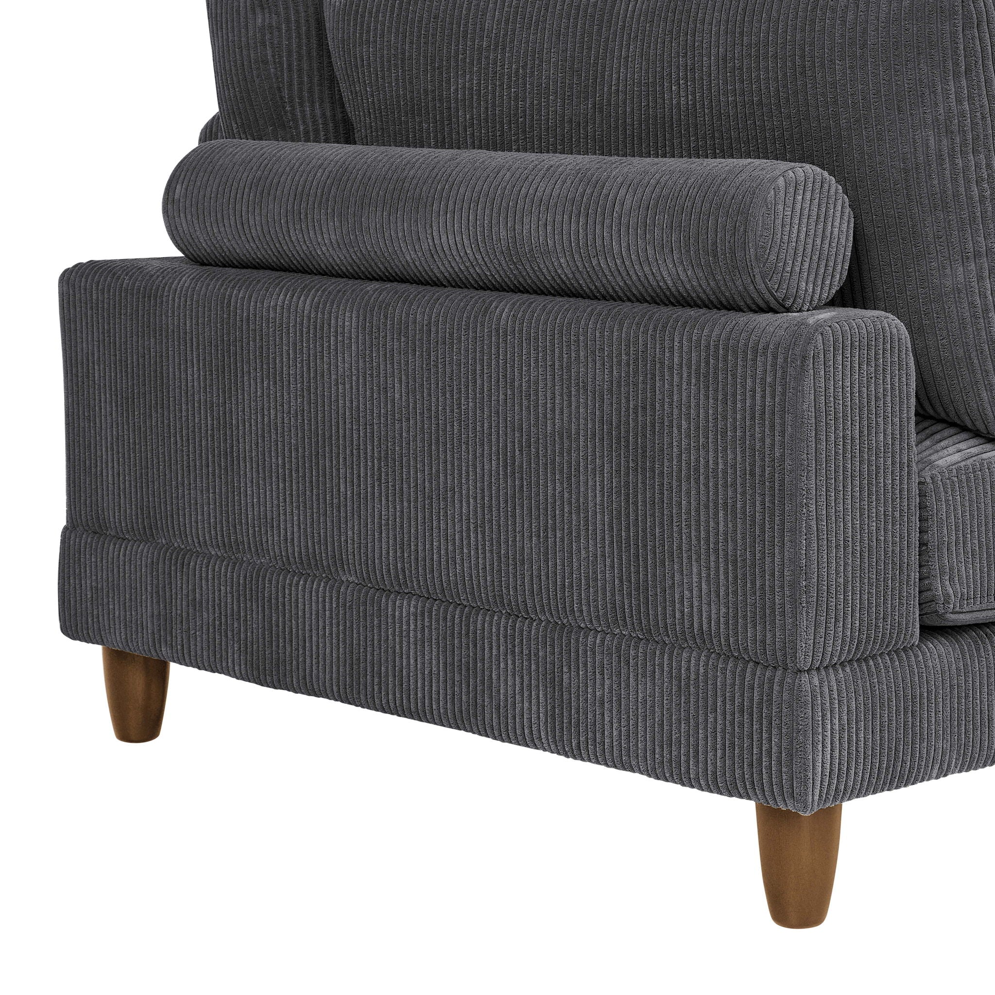 Modern Modular Sectional With Adjustable Back Support