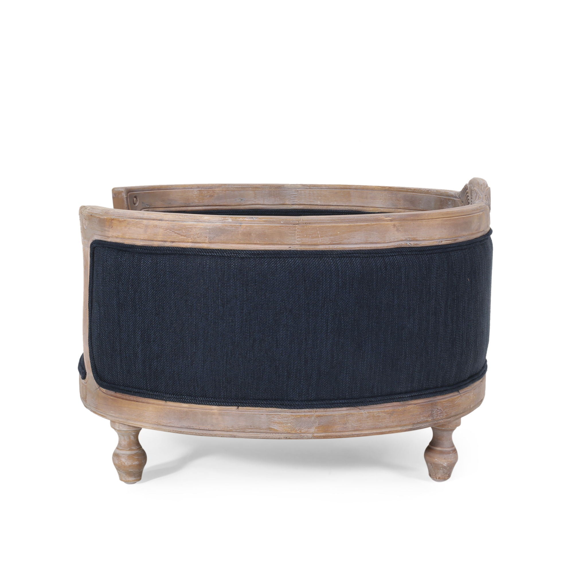 Upholstered Pet Bed, Fabric Dog Bed