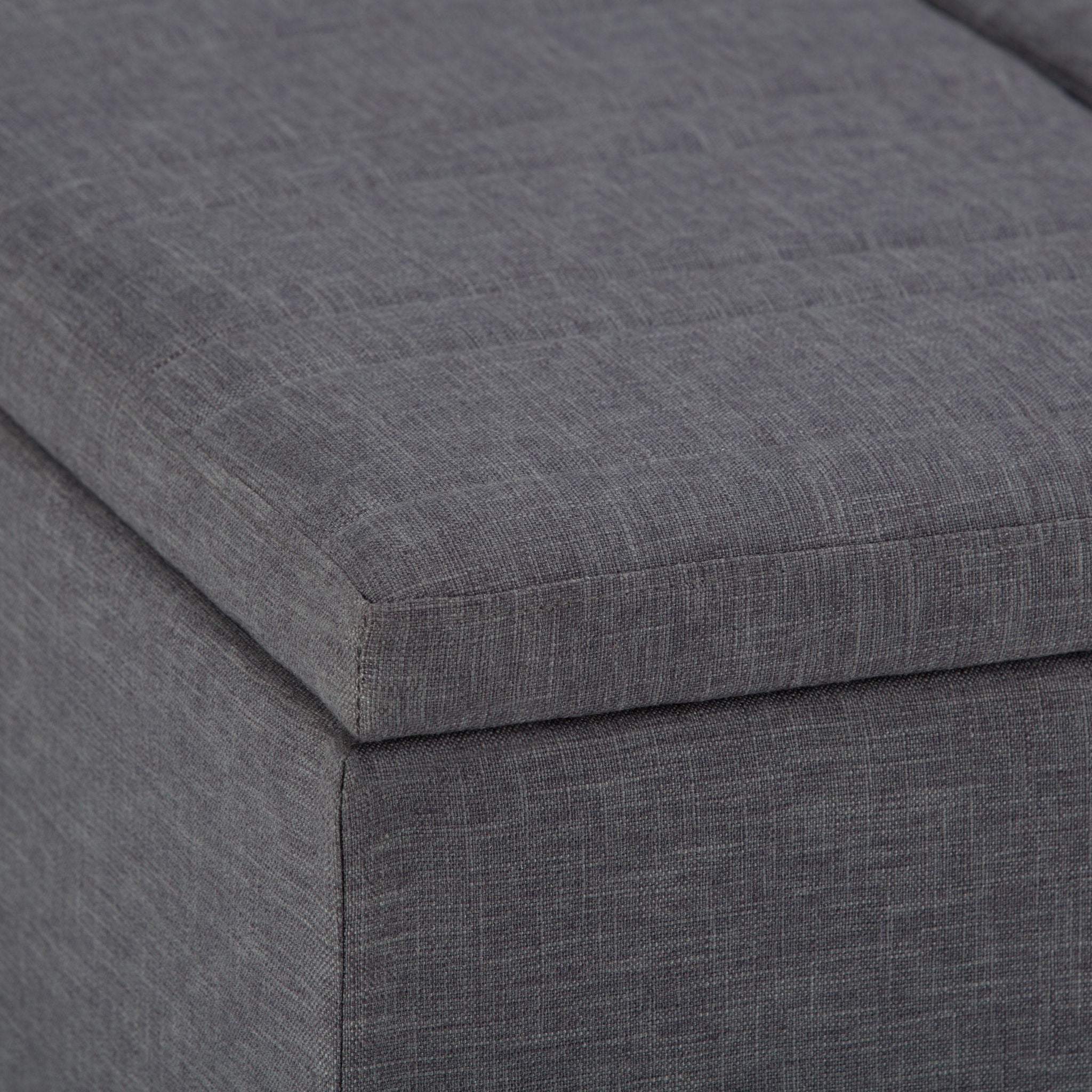 Ellis - Coffee Table Storage Ottoman Contemporary Design