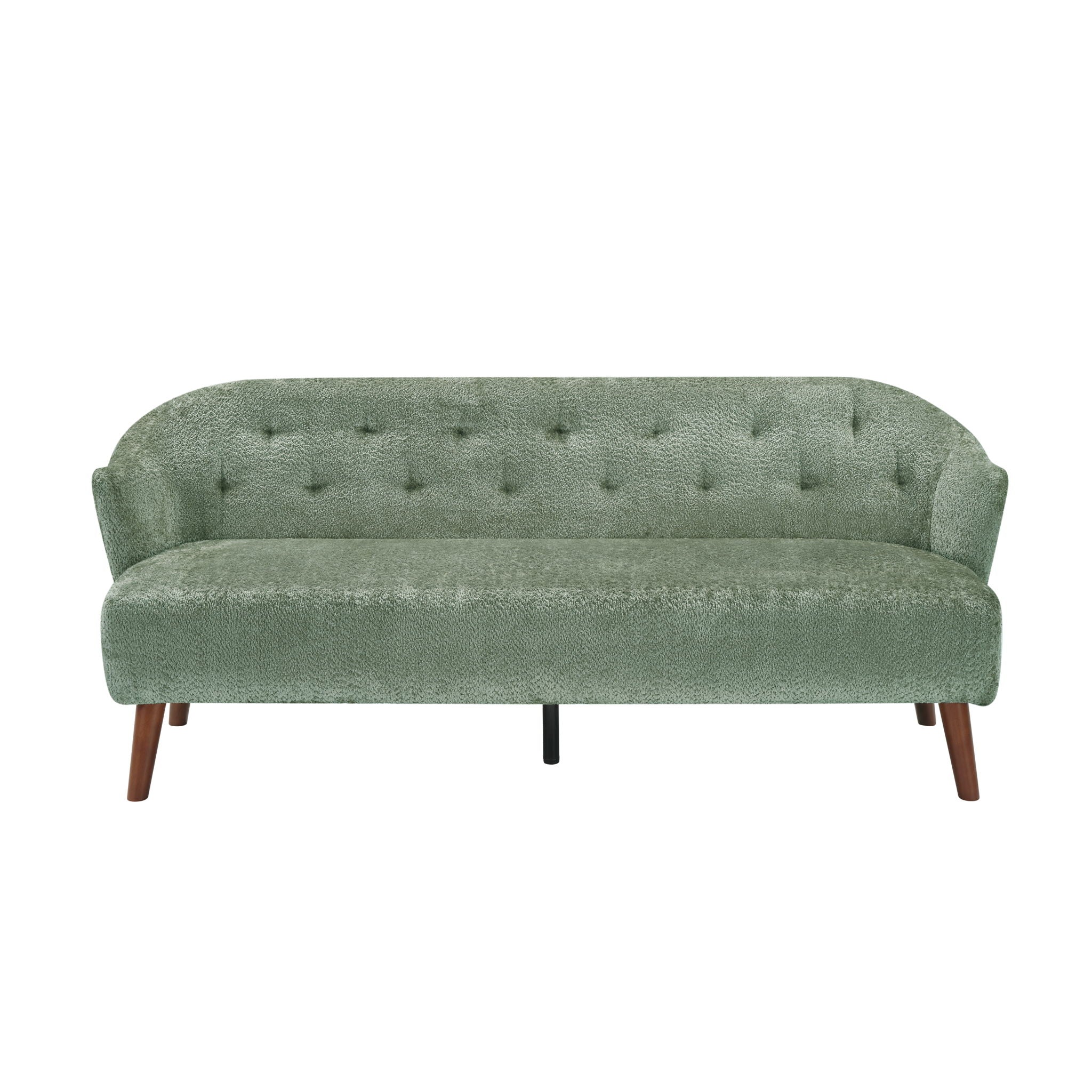 3 Seater Tufted Upholstered Couch Comfy Living Room Sofa