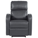 Grant Upholstered Power Recliner Chair Brown