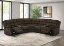 Atkinson Upholstered Reclining Sectional Sofa