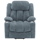 Houston Upholstered Power Lift Recliner Chair Camel