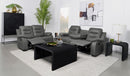 Nolan  Upholstered Sofa Set Charcoal