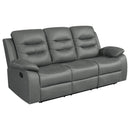 Nolan  Upholstered Sofa Set Charcoal