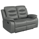 Nolan  Upholstered Sofa Set Charcoal