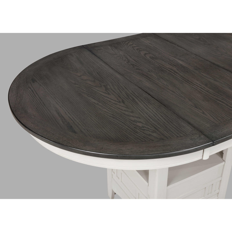 Diamond Modern Furniture CM Oval Hartwell Counter Height Dining Table with Pedestal Base 2795CG-T-4260 IMAGE 2