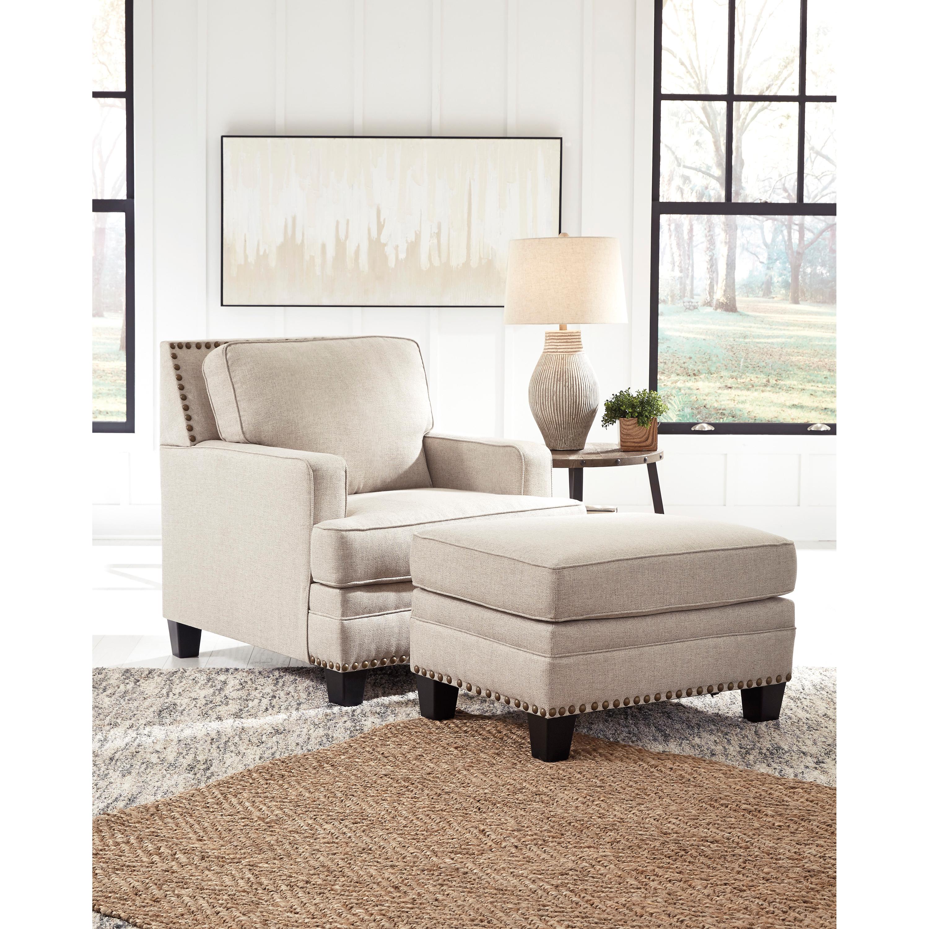 Benchcraft Claredon Fabric Ottoman 1560214 IMAGE 7
