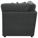 Collins Modular Power Armless Recliner Dark Grey