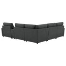 Collins  Modular Power Reclining Sectional Dark Grey