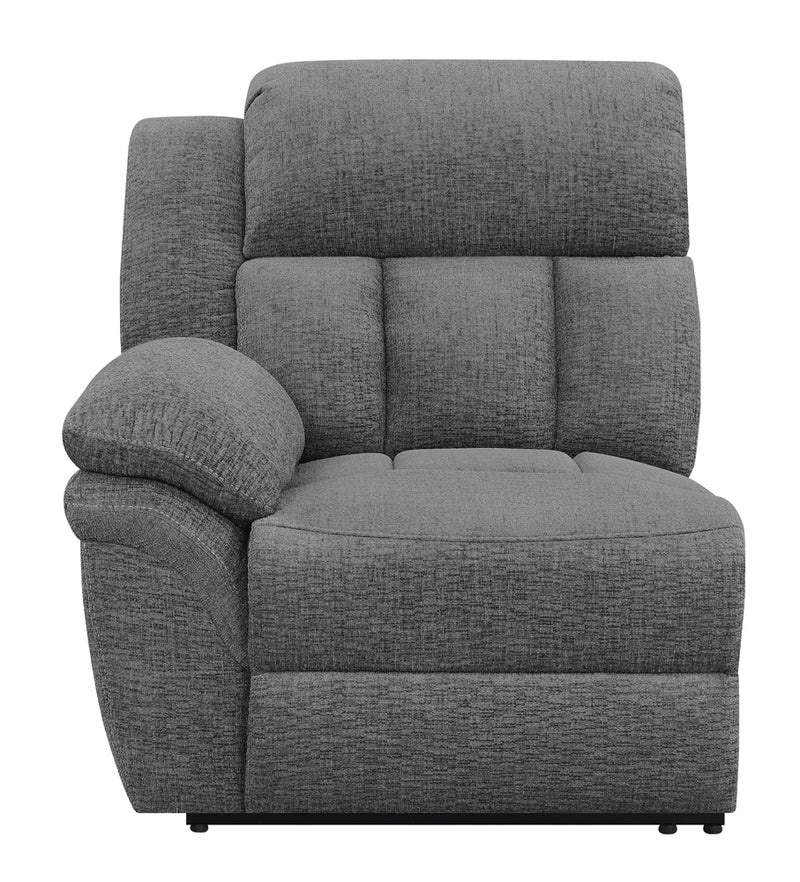 Bahrain UpholsteredRecliner Charcoal