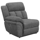 Bahrain  Power Home Theater Seating Charcoal