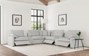 Collins  Modular Power Reclining Sectional Dark Grey