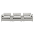 Collins  Power Reclining Home Theater Seating Dark Grey