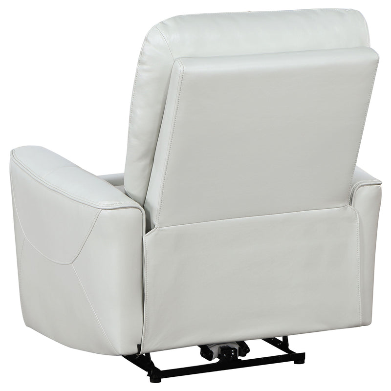 Greenfield Upholstered Power Recliner Chair Dove Grey