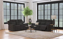 Brentwood  Upholstered Reclining Sofa Set Charcoal