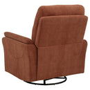 Adler Upholstered Power Swivel Glider Recliner