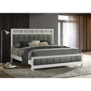 Diamond Modern Furniture COA Barzini King Upholstered Panel Bed 205891KE IMAGE 6