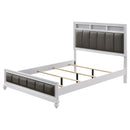 Diamond Modern Furniture COA Barzini Queen Upholstered Panel Bed 205891Q IMAGE 4