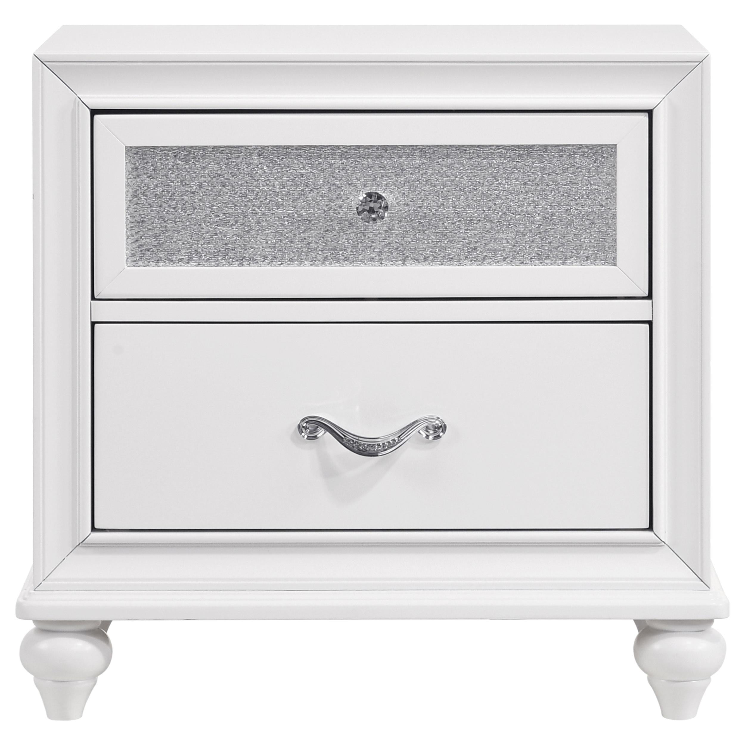 Coaster Furniture Barzini 2-Drawer Nightstand 205892 IMAGE 2