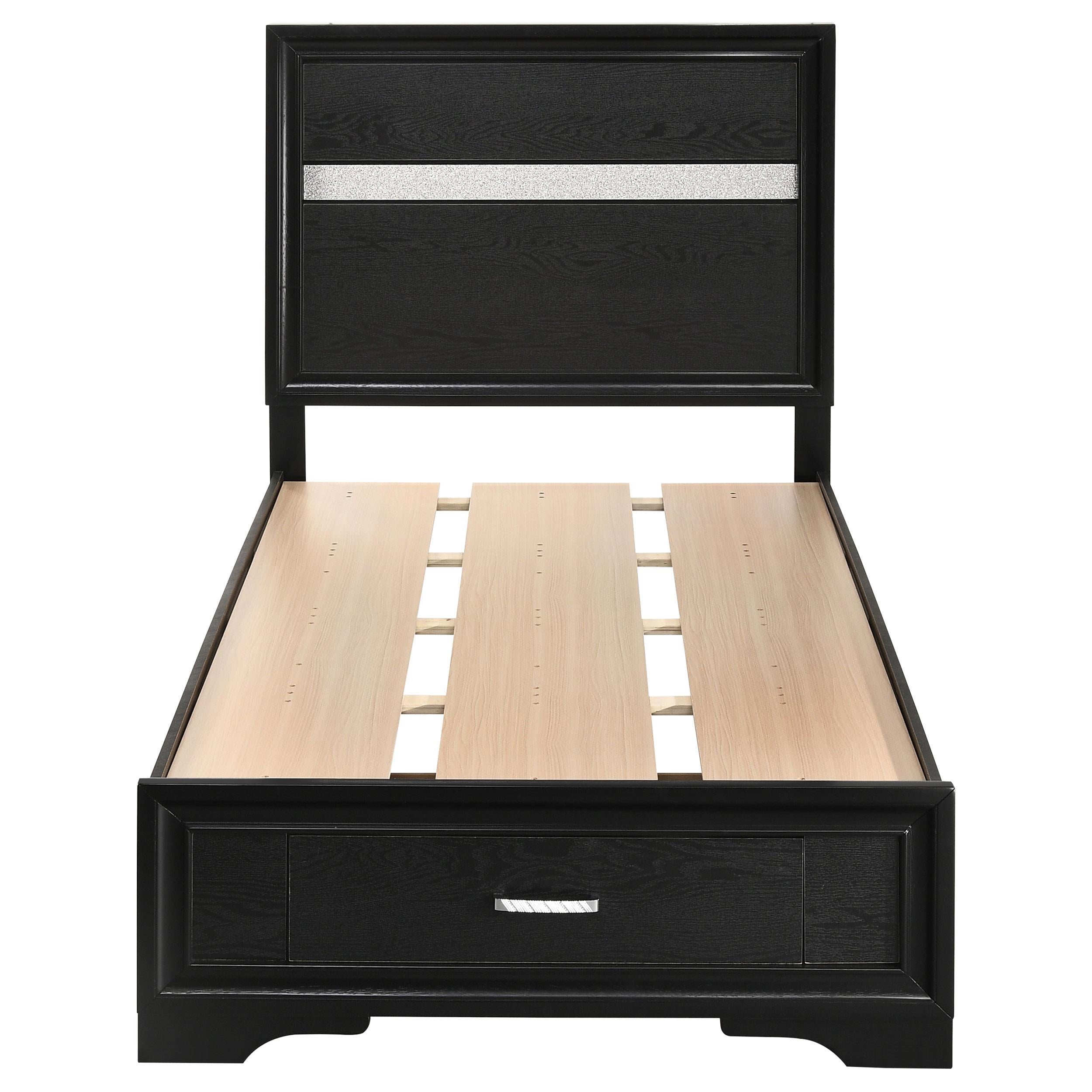Coaster Furniture Miranda Twin Panel Bed with Storage 206361T IMAGE 3