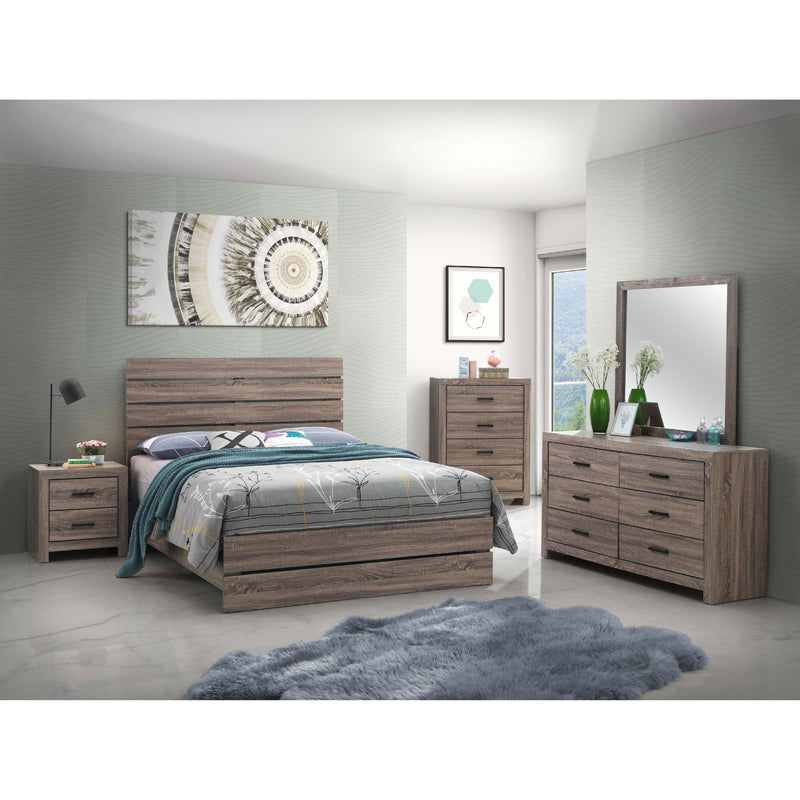 Diamond Modern Furniture COA Brantford Queen Panel Bed 207041Q IMAGE 5