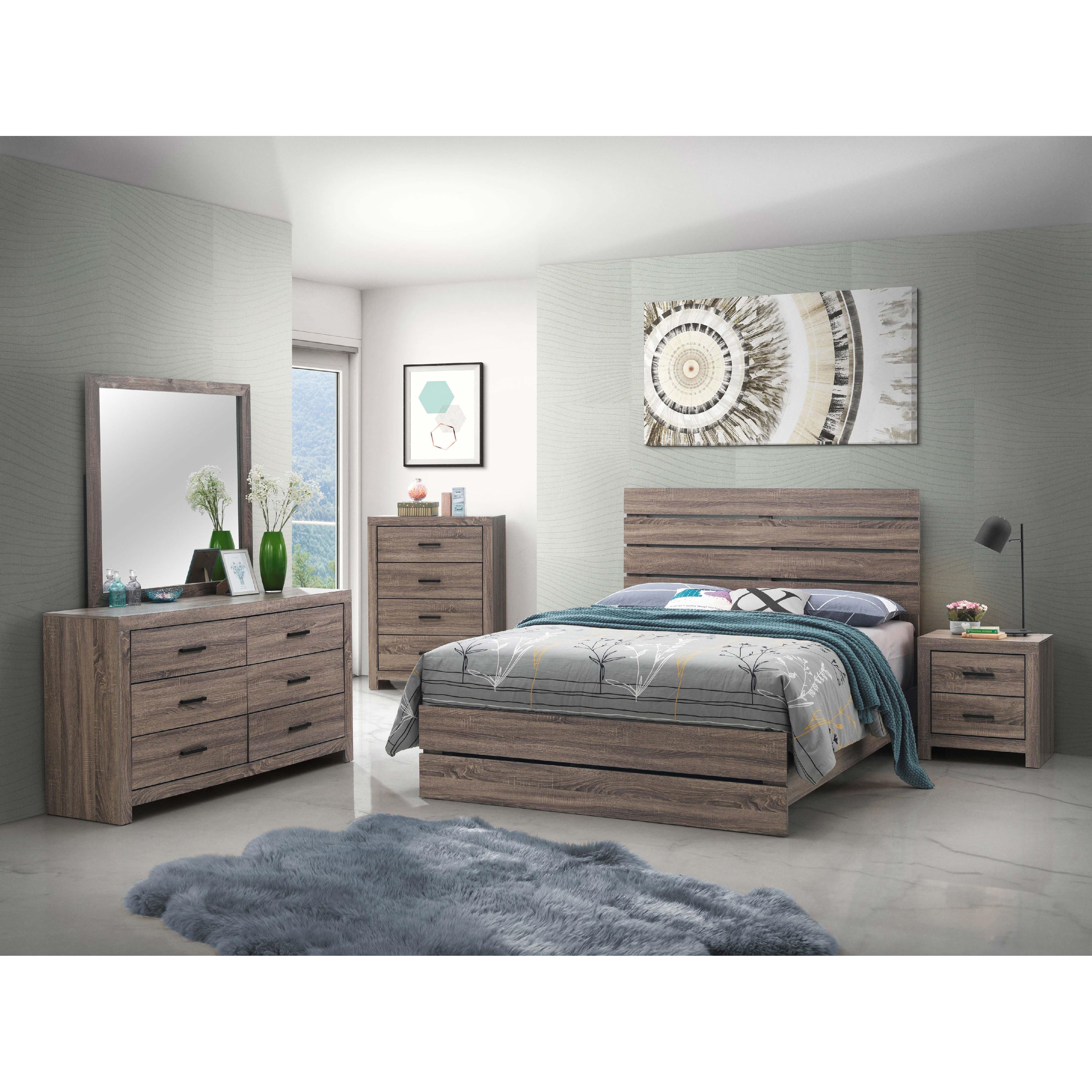 Diamond Modern Furniture COA Brantford 2-Drawer Nightstand 207042 IMAGE 11