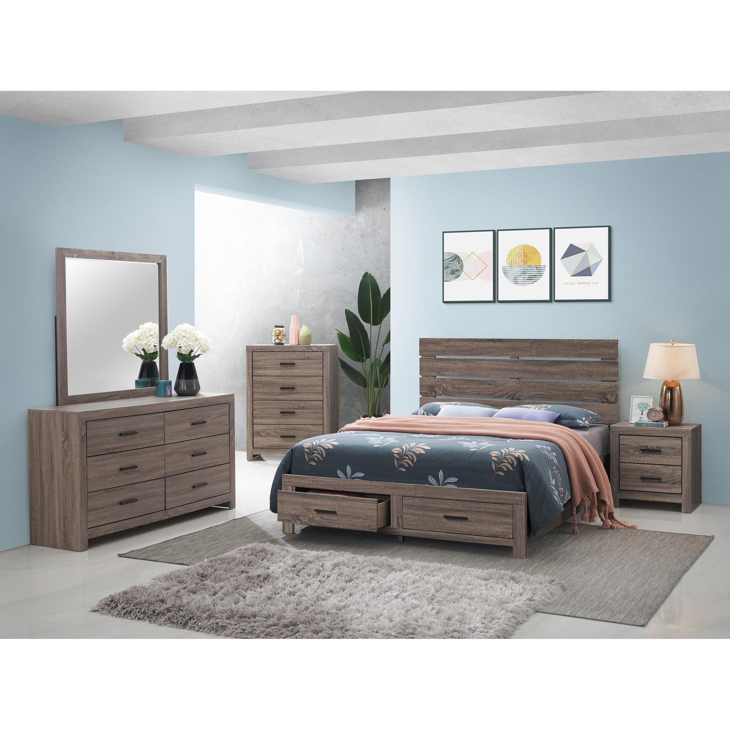 Diamond Modern Furniture COA Brantford 4-Drawer Chest 207045 IMAGE 11