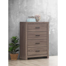 Diamond Modern Furniture COA Brantford 4-Drawer Chest 207045 IMAGE 9
