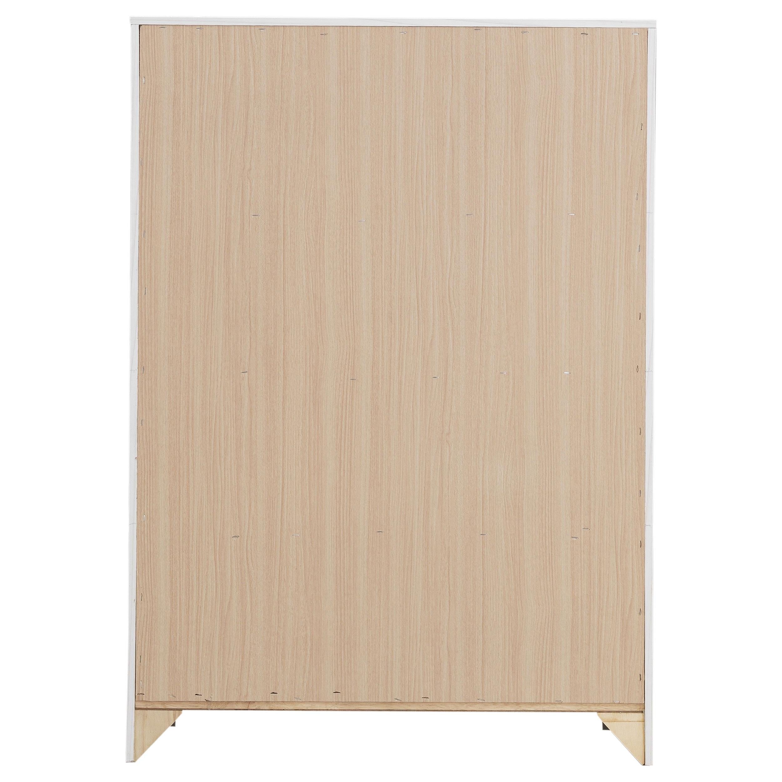 Diamond Modern Furniture COA Brantford 4-Drawer Chest 207055 IMAGE 6