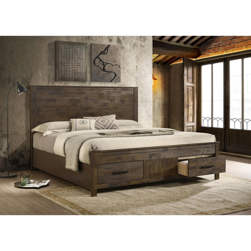 Diamond Modern Furniture COA Woodmont King Panel Bed with Storage 222631KE IMAGE 6