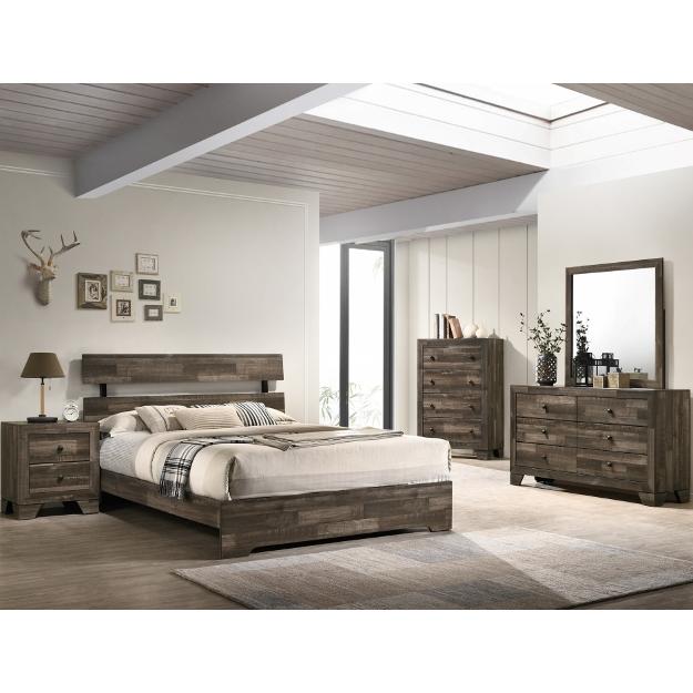Crown Mark Atticus Full Panel Bed B6980-F-BED IMAGE 2