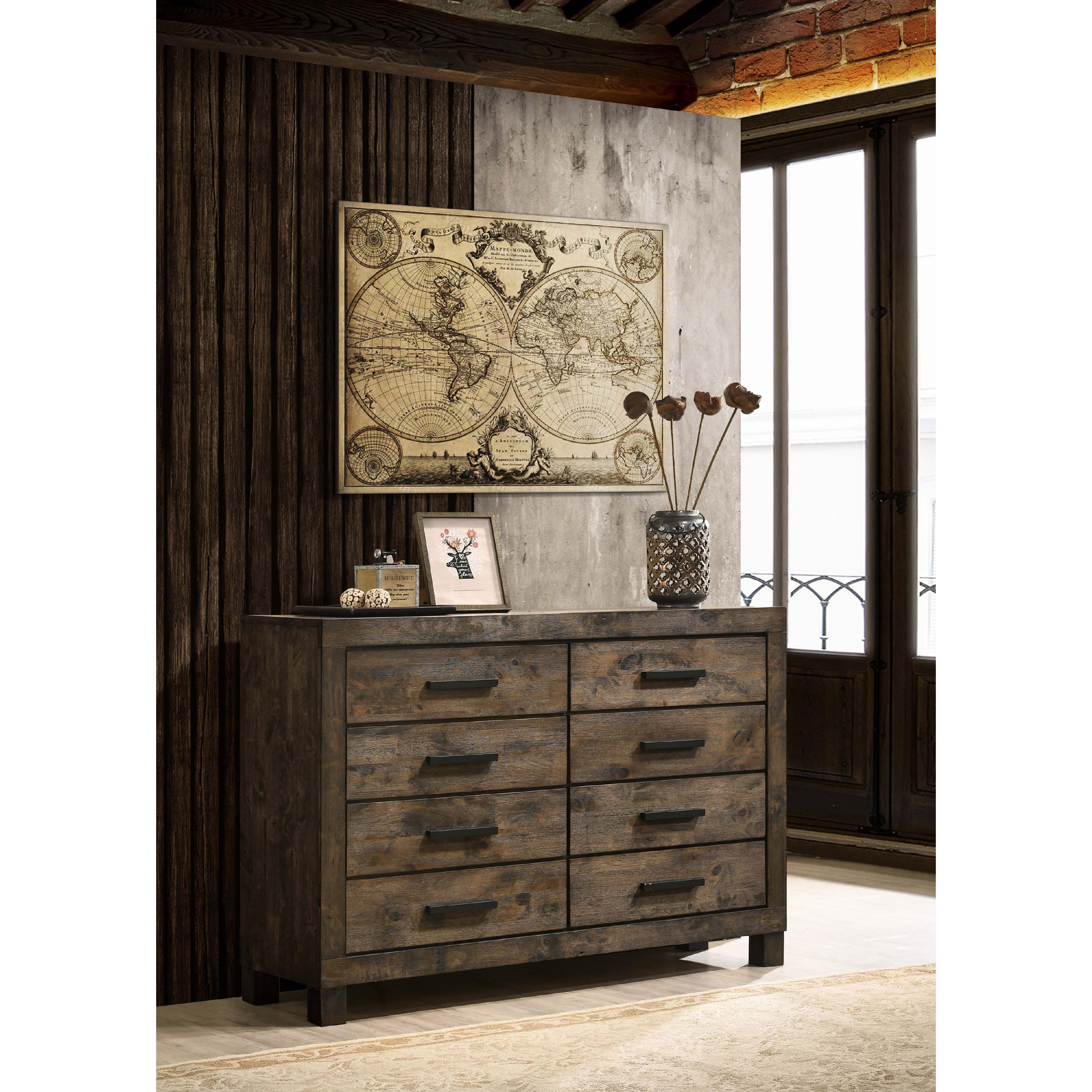 Diamond Modern Furniture COA Woodmont 8-Drawer Dresser 222633 IMAGE 9