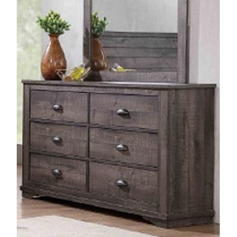 Crown Mark Coralee 6-Drawer Dresser B8100-1 IMAGE 1