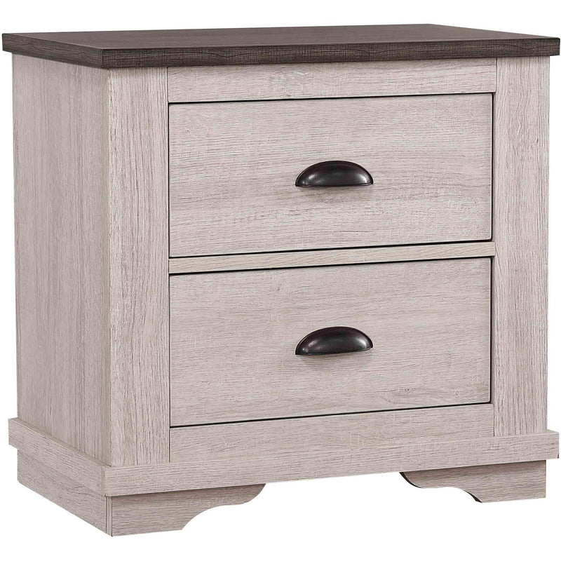 Diamond Modern Furniture CM Coralee 2-Drawer Nightstand B8130-2 IMAGE 1