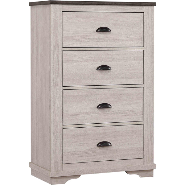 Diamond Modern Furniture CM Coralee 4-Drawer Chest B8130-4 IMAGE 1