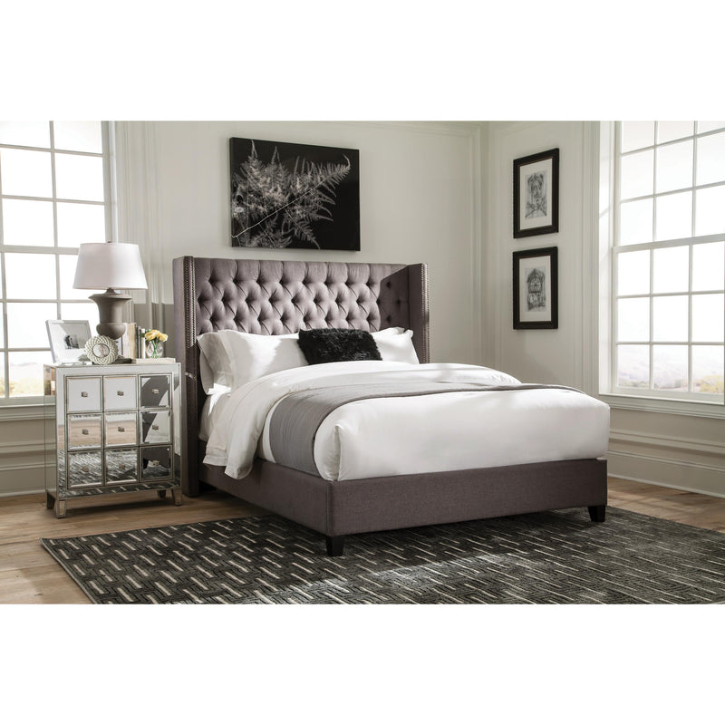 Coaster Furniture Bancroft Queen Upholstered Platform Bed 301405Q IMAGE 8