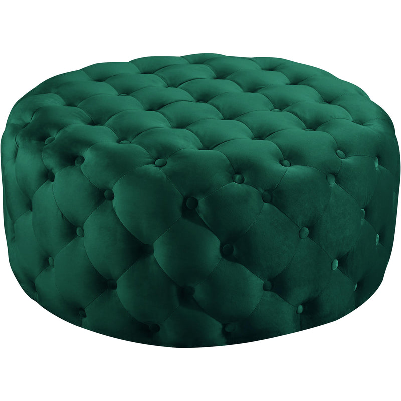 Meridian Addison Green Velvet Ottoman/Bench IMAGE 1