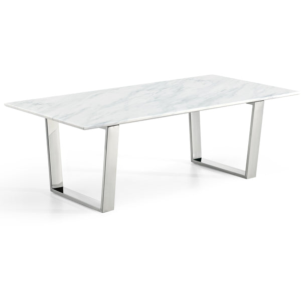 Meridian Carlton Chrome Coffee Table IMAGE 1