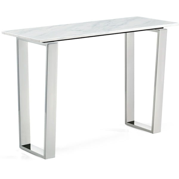 Meridian Carlton Chrome Console Table IMAGE 1