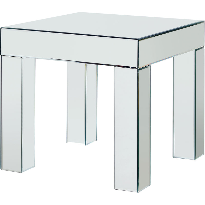 Meridian Lainy Mirrored End Table IMAGE 1