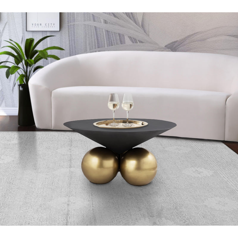 Meridian Naples Grey Cement Coffee Table IMAGE 6