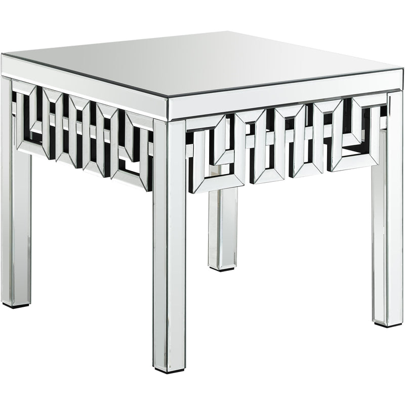 Meridian Aria Mirrored End Table IMAGE 1