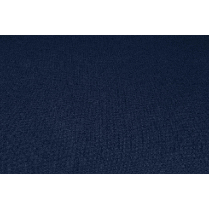 Meridian Serene Navy Linen Textured Fabric Deluxe Comfort Modular Sectional IMAGE 8